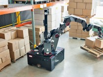 Robot for Warehouses! This Boston Dyamics Robot Can Carry and Move Boxes!